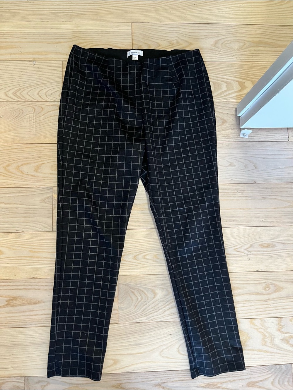 Calvin Klein Checkered Patterned Pants